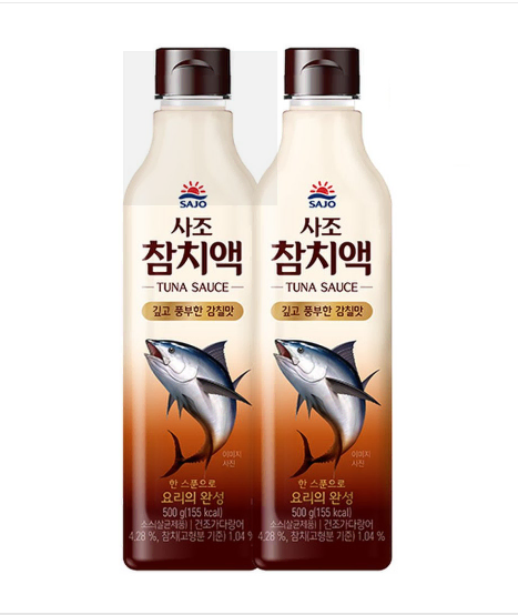 무료배송-사조 참치액 500g 2개