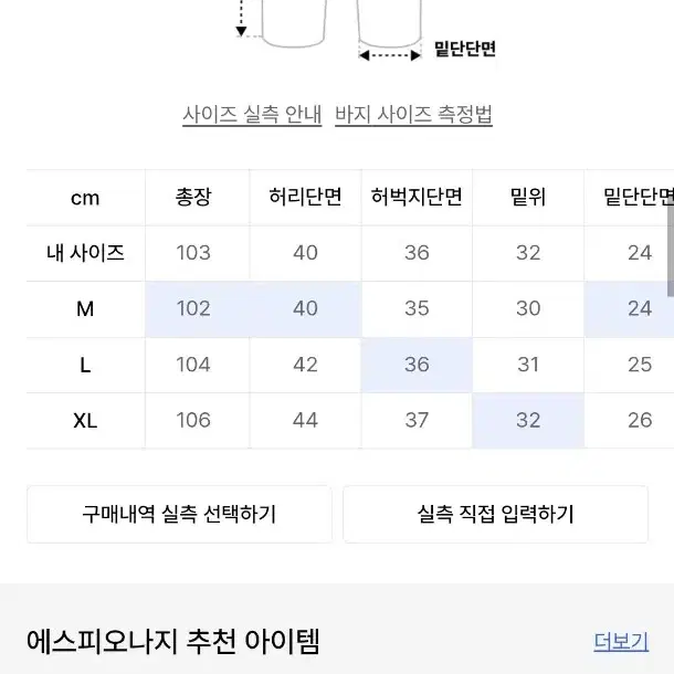 에스피오나지 흑청 데님