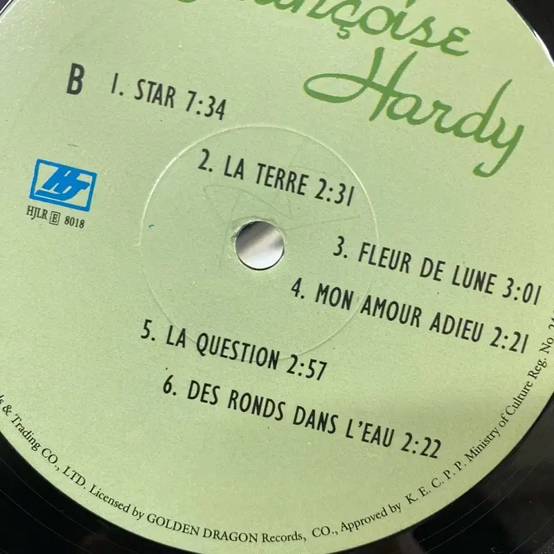 FRANCOISE HARDY  LP / AA6442