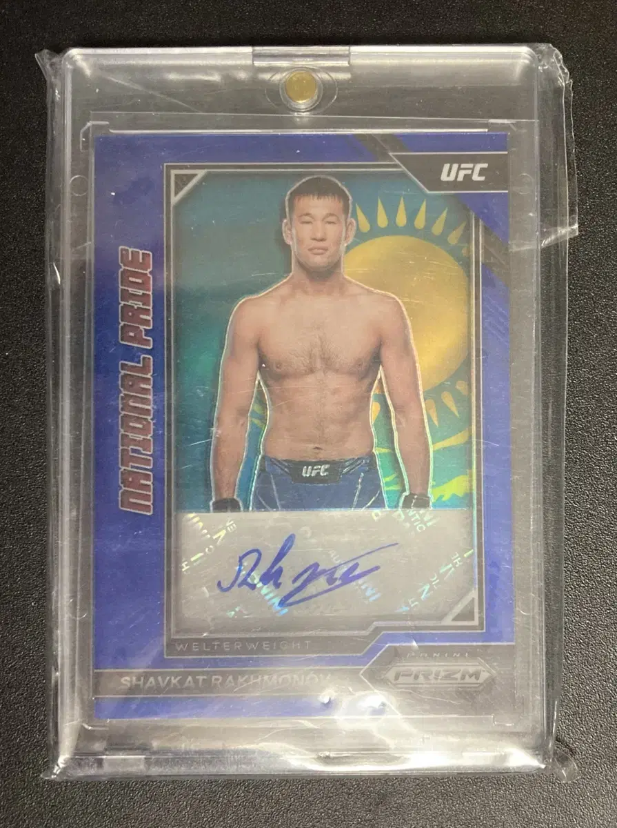 Ufc Card Shabkatrakhmov Autographed Card 49 han