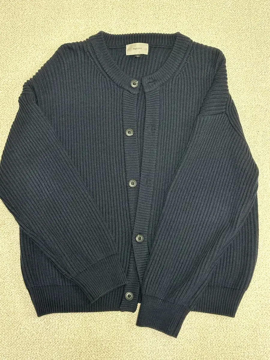 Biggin Cardigan Navy 1 size