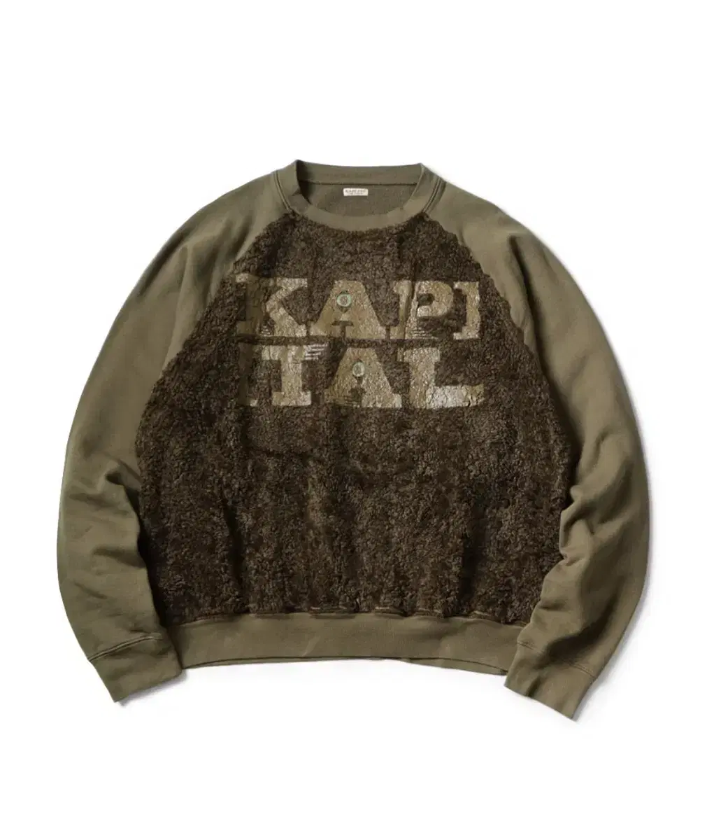 [New] Fur Grizzly Sweatshirt SPEAKEASY KAPITALpt