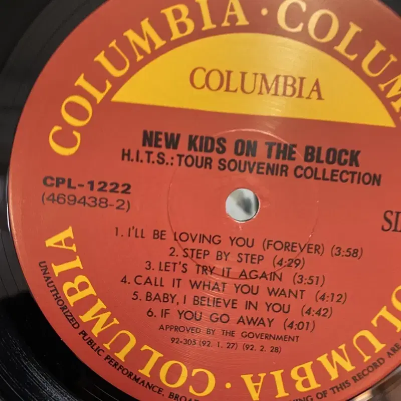 NEW KIDSN ON THE BLOCK  LP / AA4535