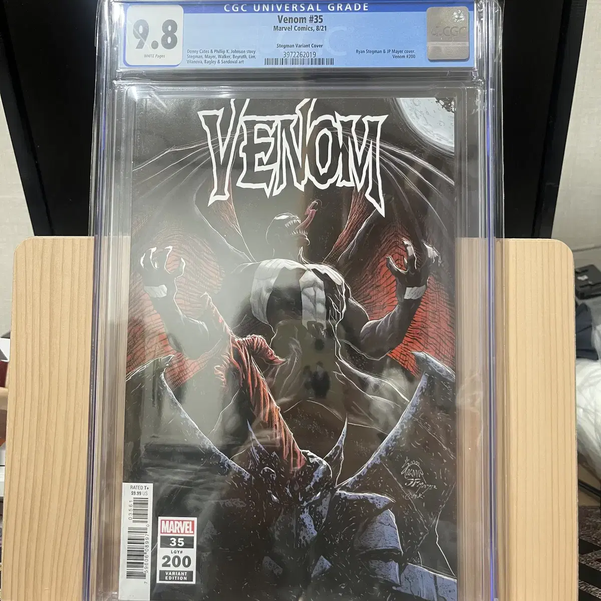 마블 코믹스 미국 만화 베놈 CGC9.8등급