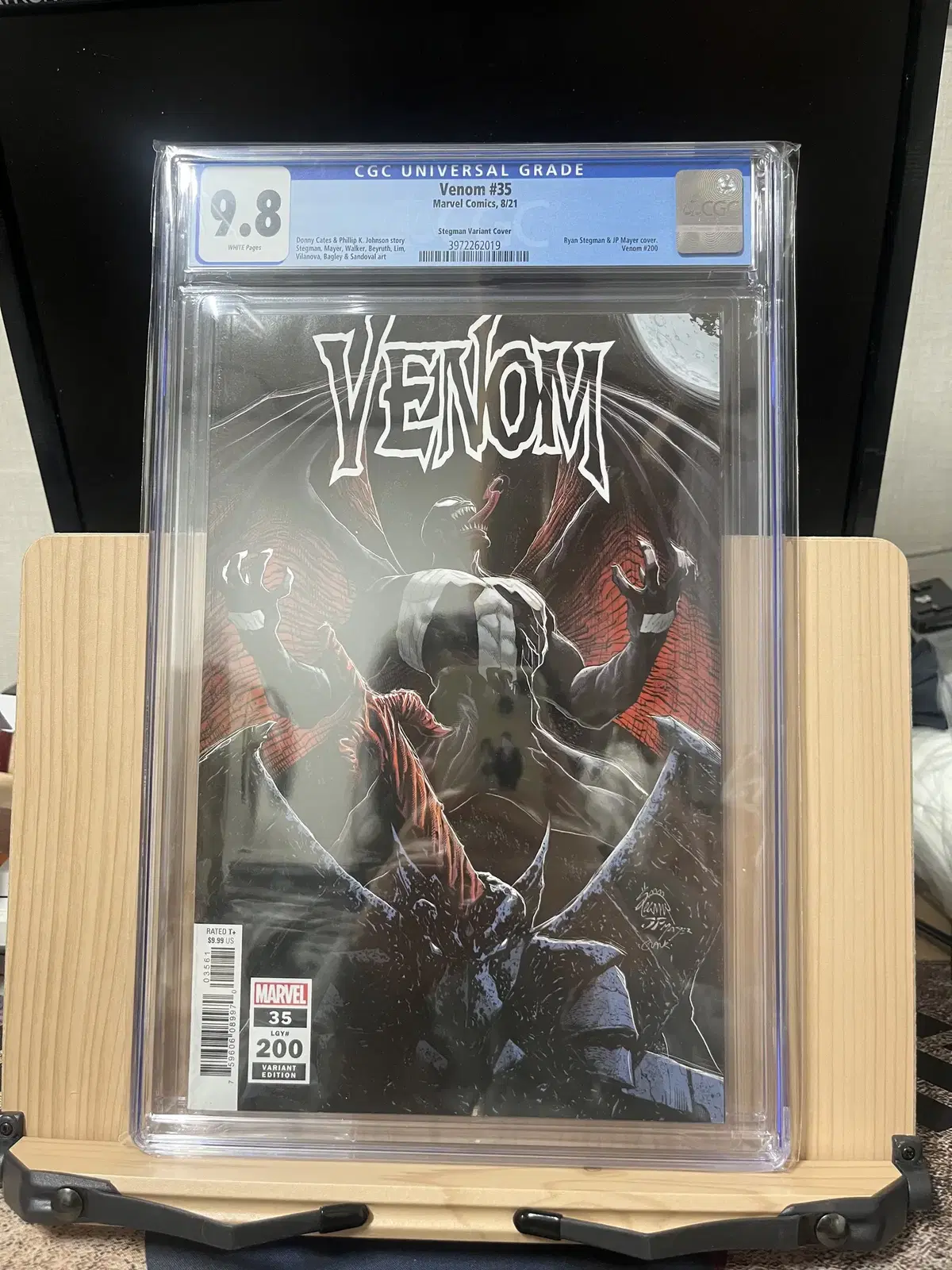 마블 코믹스 미국 만화 베놈 CGC9.8등급