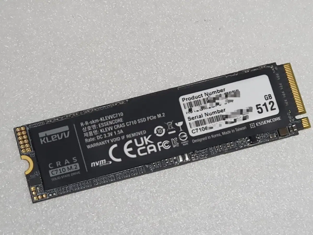 KLEVV C710 M.2 NVMe SSD 512GB