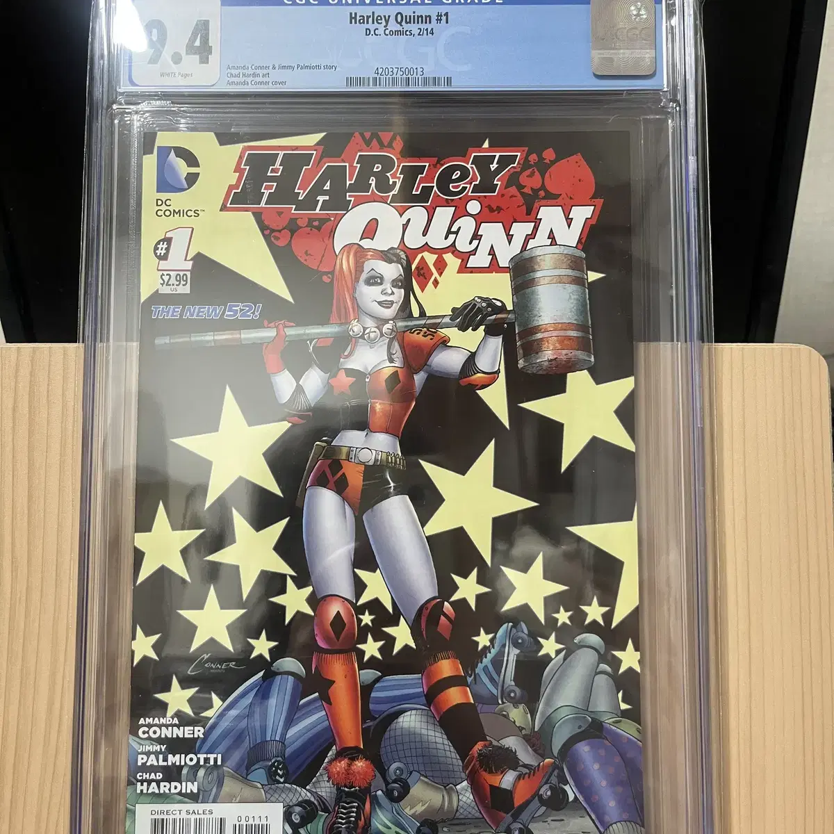 DC코믹스 미국 만화 할리 퀸 CGC9.4등급