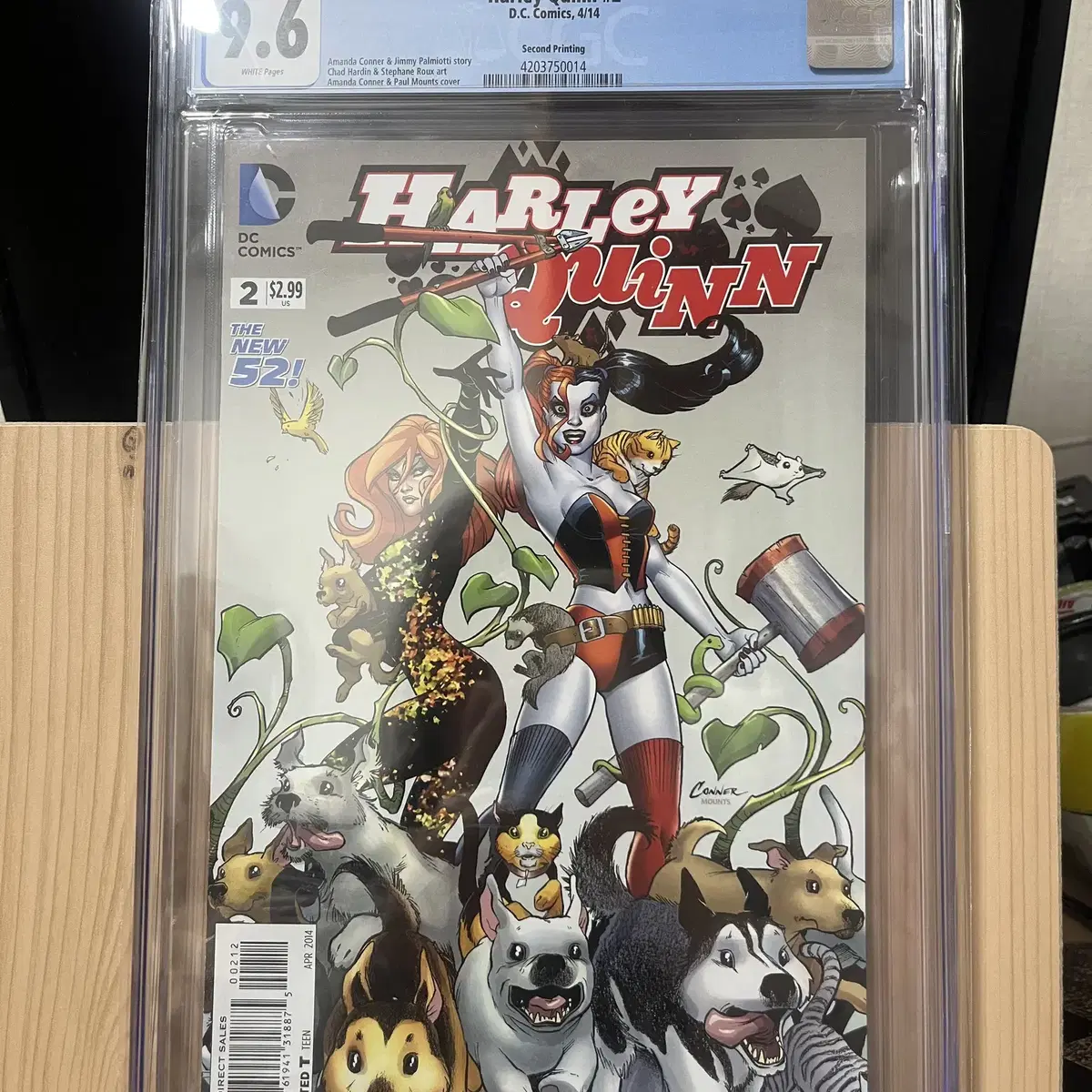 DC코믹스 미국 만화 할리 퀸 CGC9.6등급