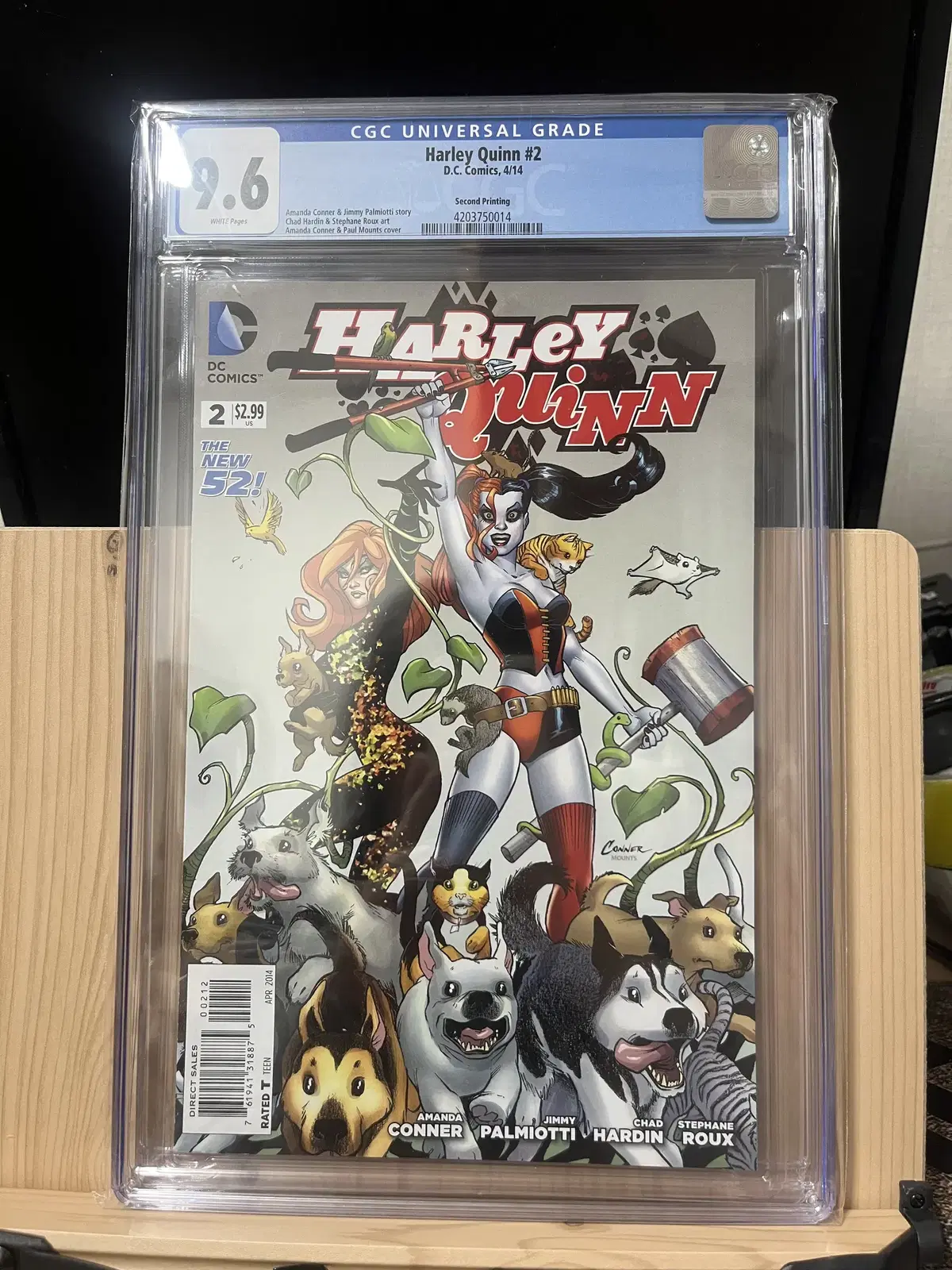 DC코믹스 미국 만화 할리 퀸 CGC9.6등급