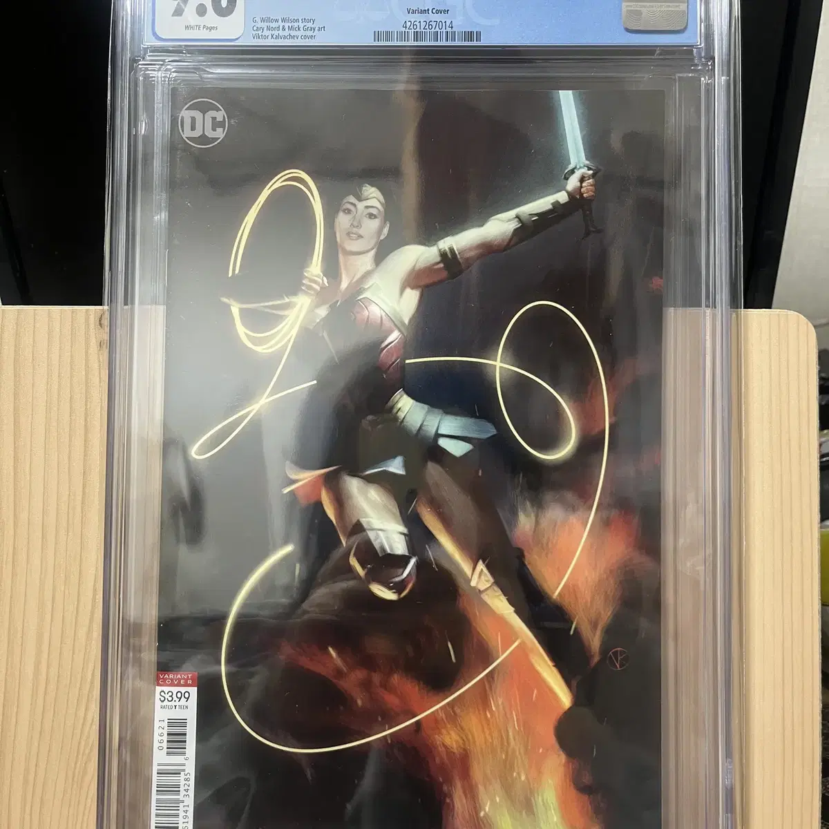 DC코믹스 미국 만화 원더우먼 CGC9.6등급