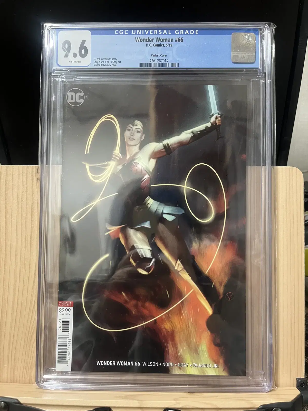 DC코믹스 미국 만화 원더우먼 CGC9.6등급