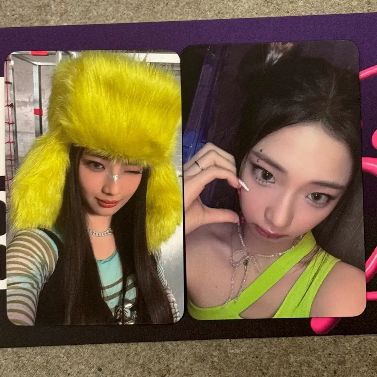 Baby Monster Lecca broadcast photocard DRIP Public Broadcasting Photo Card