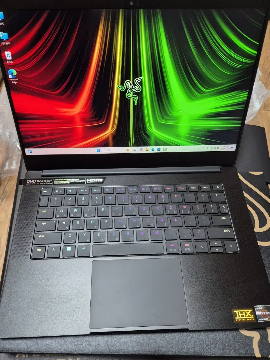 razer 레이저 블레이드 14 6900hx 3070ti 풀박스