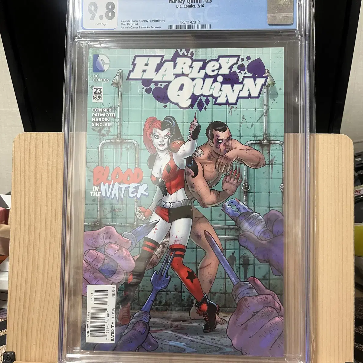 DC코믹스 미국 만화 할리 퀸 CGC9.8등급