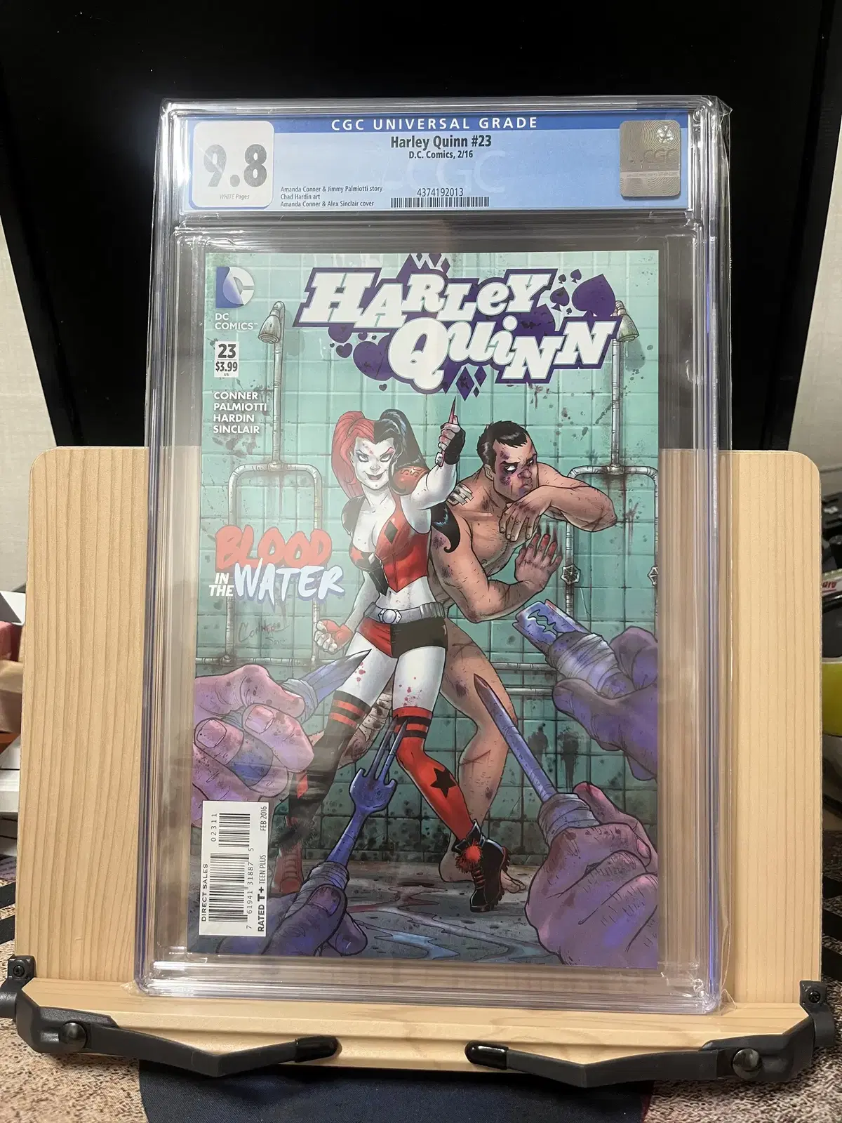 DC코믹스 미국 만화 할리 퀸 CGC9.8등급