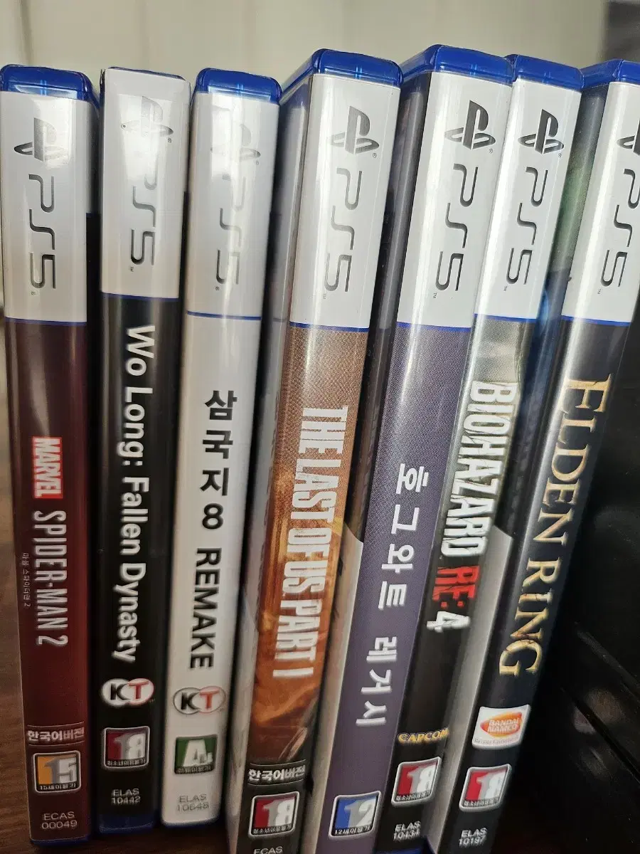 스파이더맨2, 호그와트, 삼국지 8등 PS5게임 팝니다