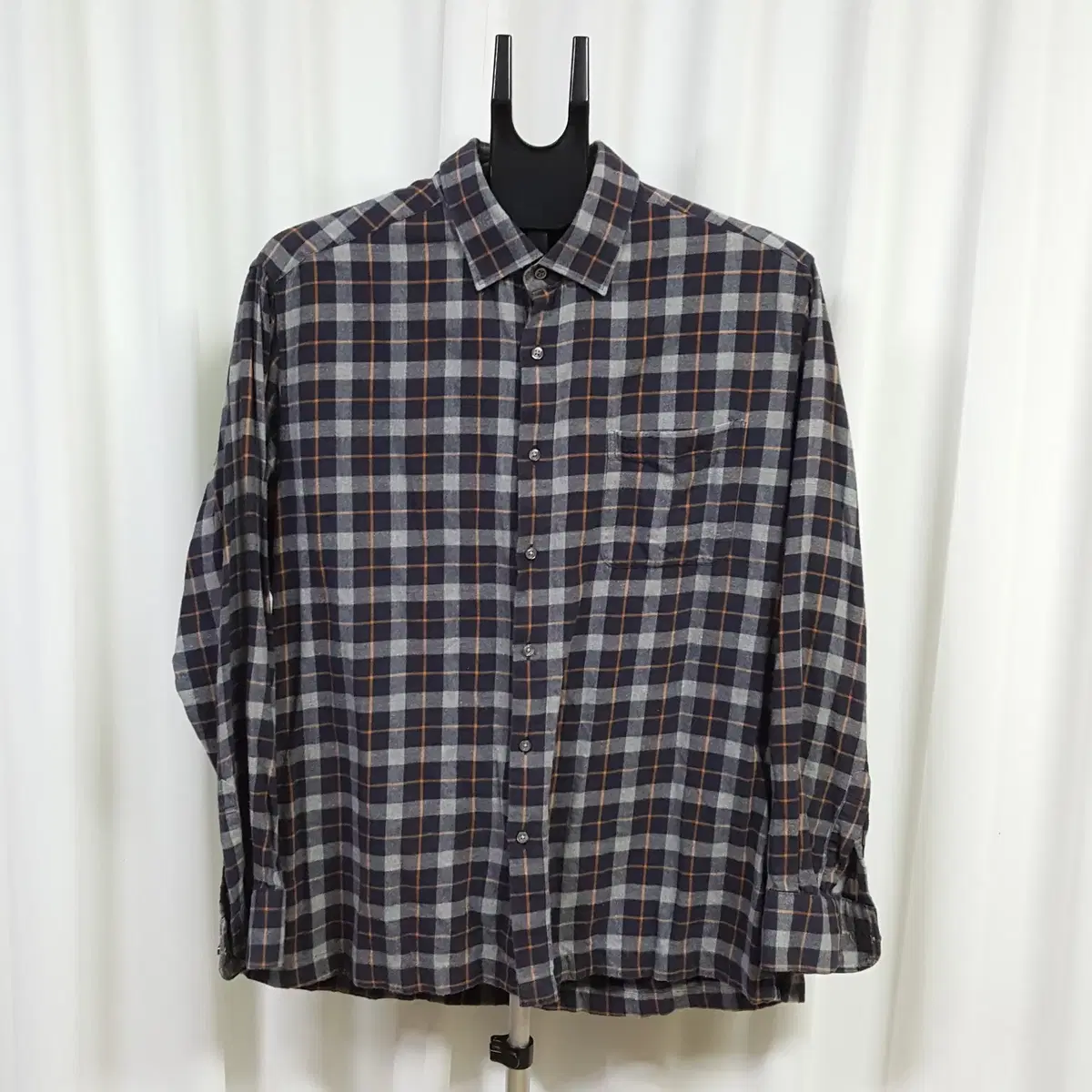 Dax Flannel Check Shirt Size 110 Oilcloth