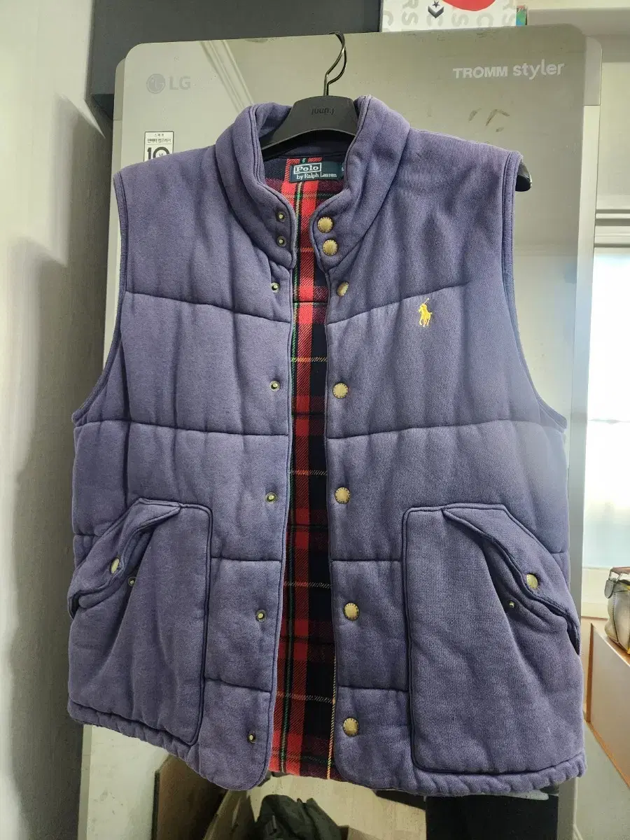 Ralph Lauren Cotton Vest (L) Navy