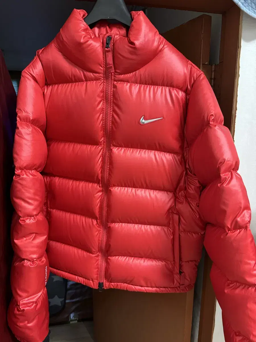 Nike x Drake Nocta Sunset Puffer Jacket Red Size 100