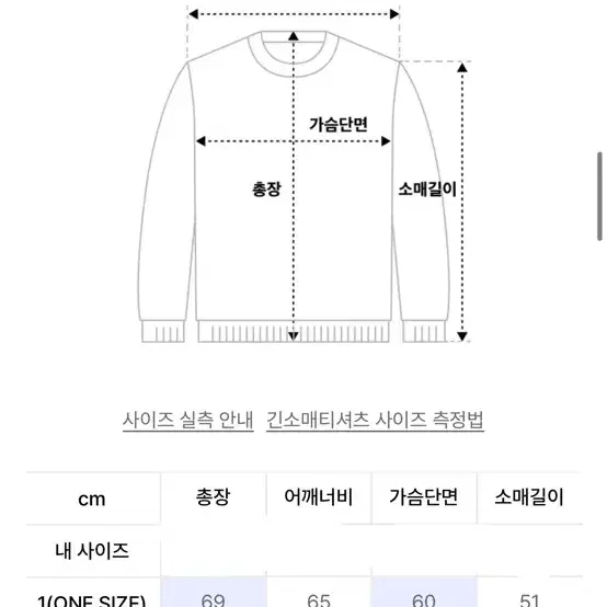 키르시 빅 체리 스웻셔츠 KA [블루] 맨투맨