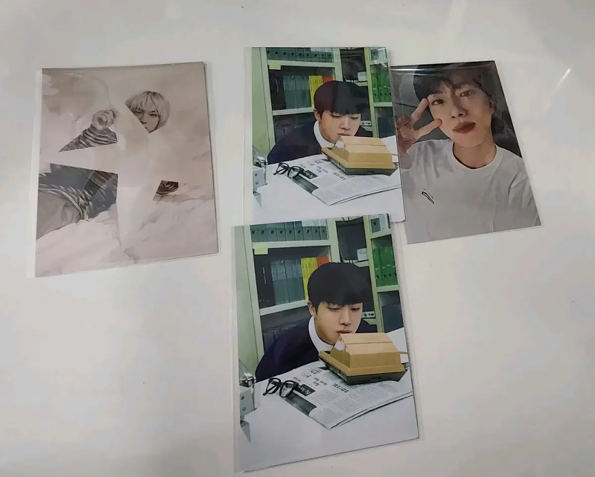 BTS JIN Seokjin HAPPY pop up pre-order benefit photocard 3-piece set