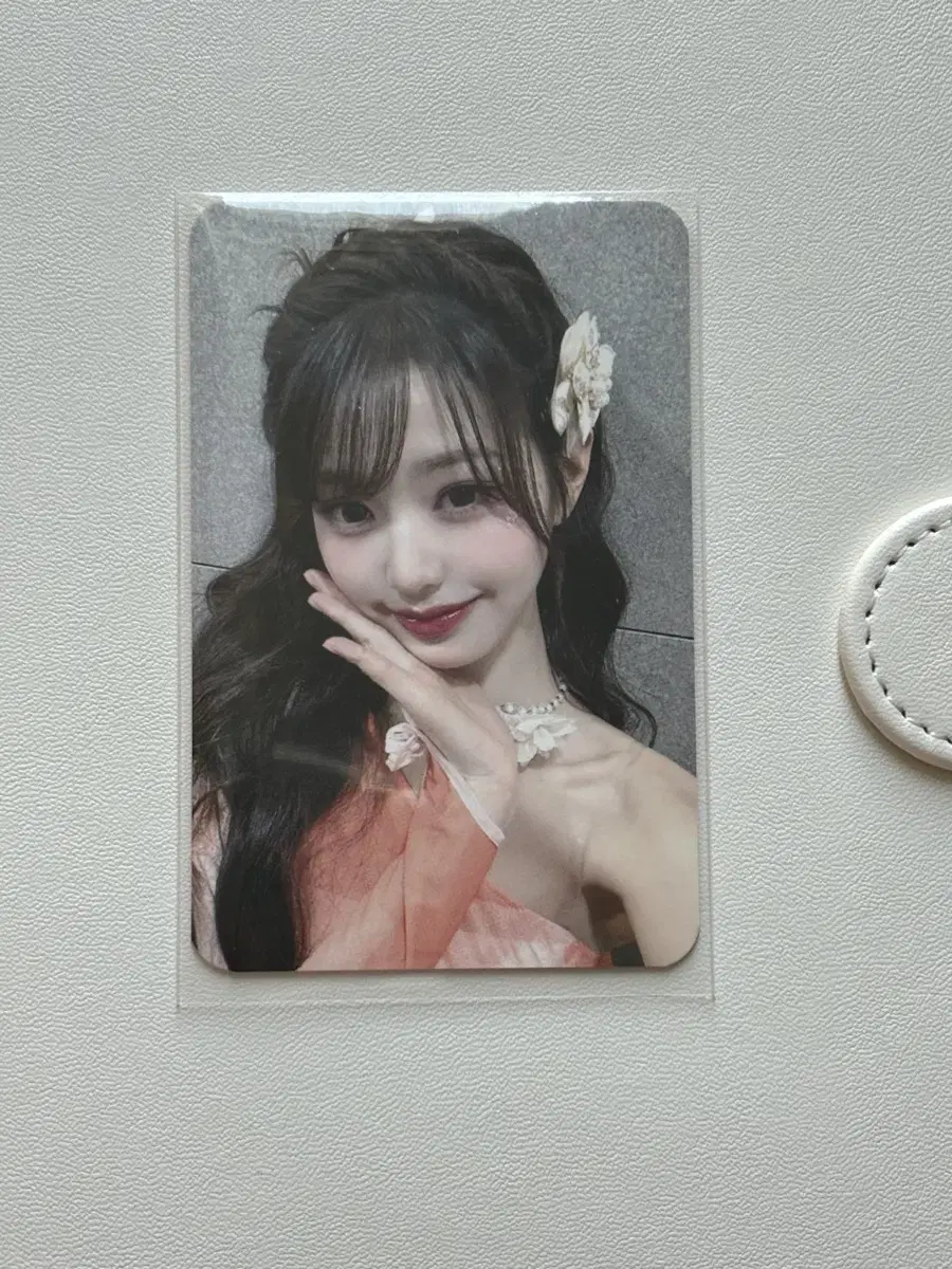 ive jang wonyoung unreleased photocard switch apple music ive photocard aespa photocard new jeans po