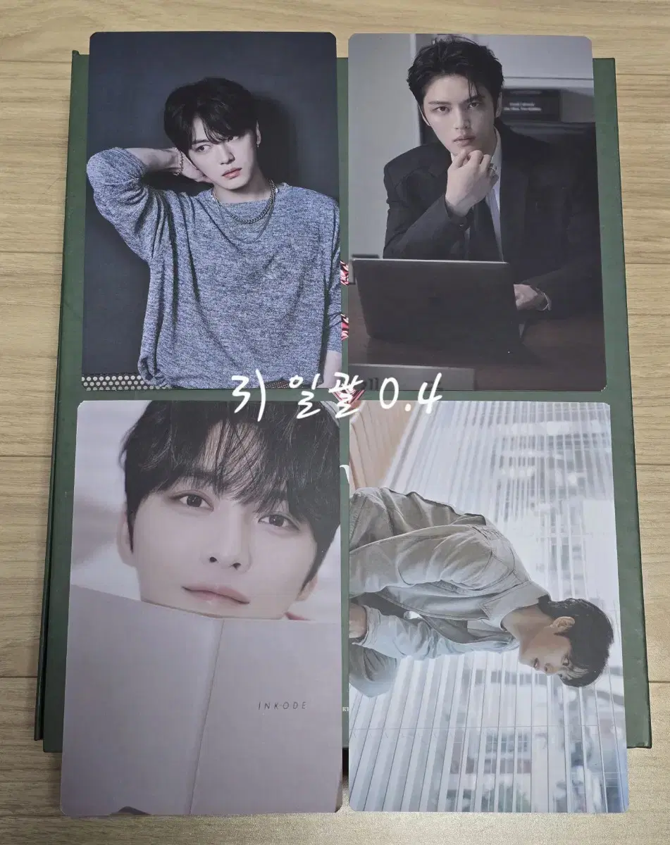 Jaejoong Kim seasons greetings photocard postcard Jinsa nametag Notepad