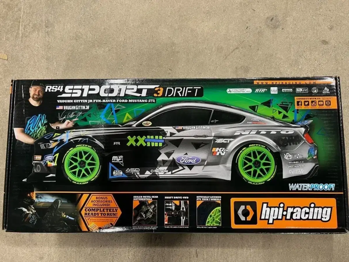 포드 머스탱 Rc카 판매합니다 HPI Racing 115984 RS4