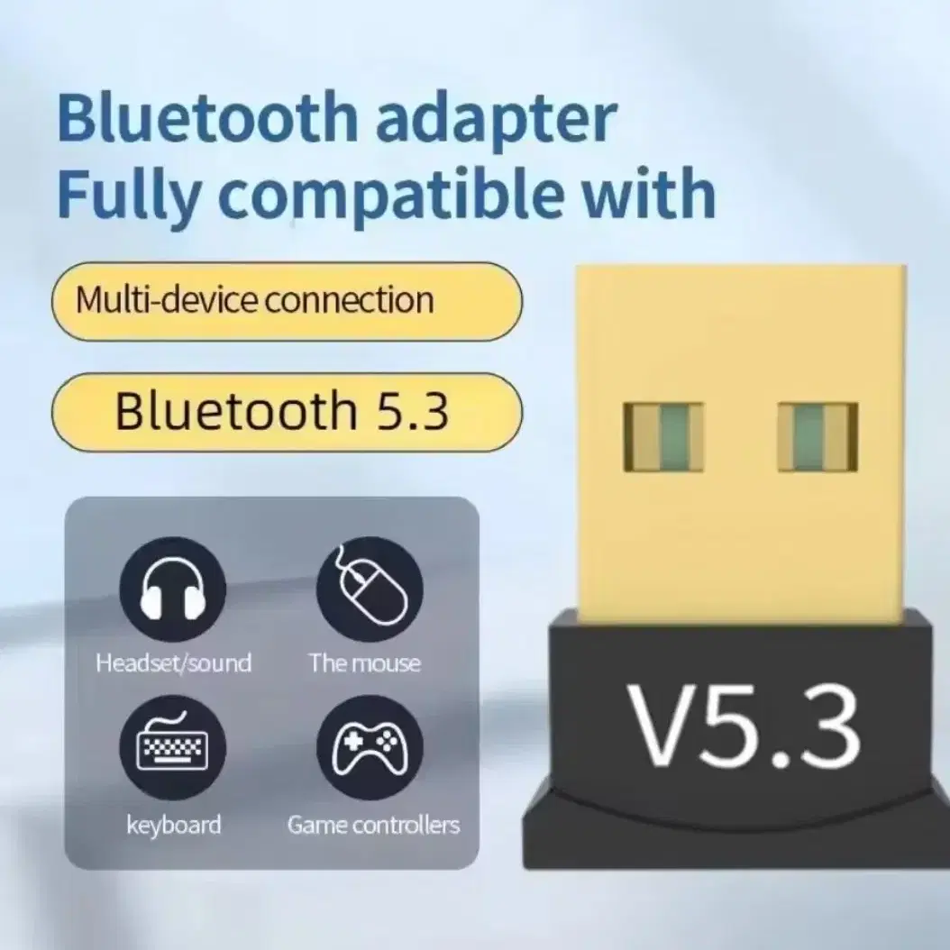 블루투스 동글이 5.3,블루투스 스피커 하드폰 키보드 마우스