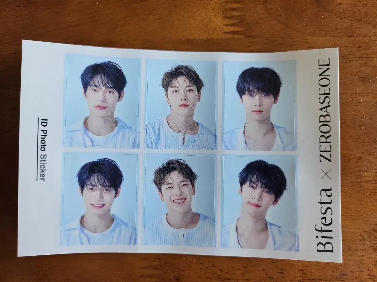 Kim Jiwoong seok matthew kim gyuvin 3 Bifesta stickers