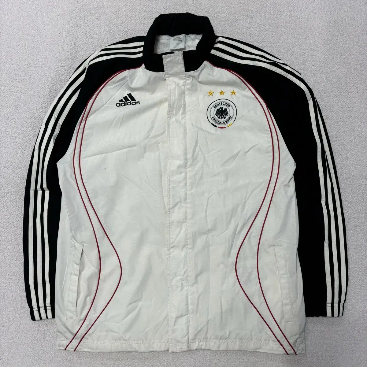 Adidas Germany Windbreaker Jacket Jamba White