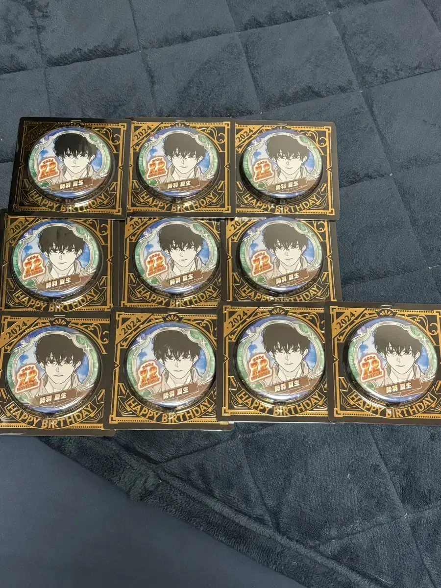 Sakaday Sakamoto Days Natsuki's Birthday Can Badge wts sell acrylic Merchandise