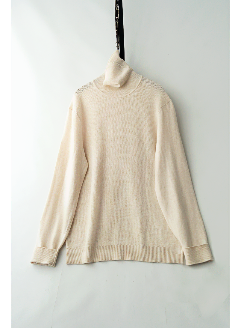 No.103/ GioGia Waffle Chime Slim Pullover KN