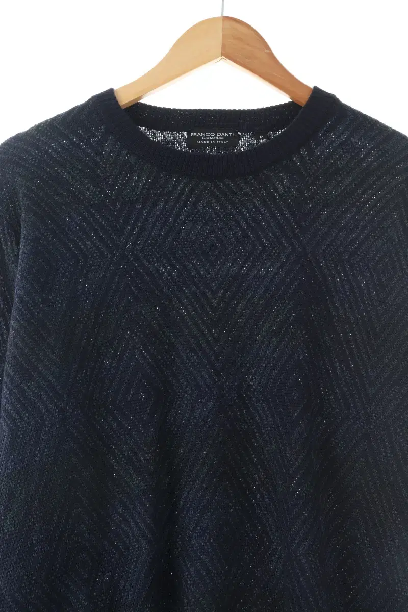 (M) BrandVintage Knit Italian Navy Amecazi-10639