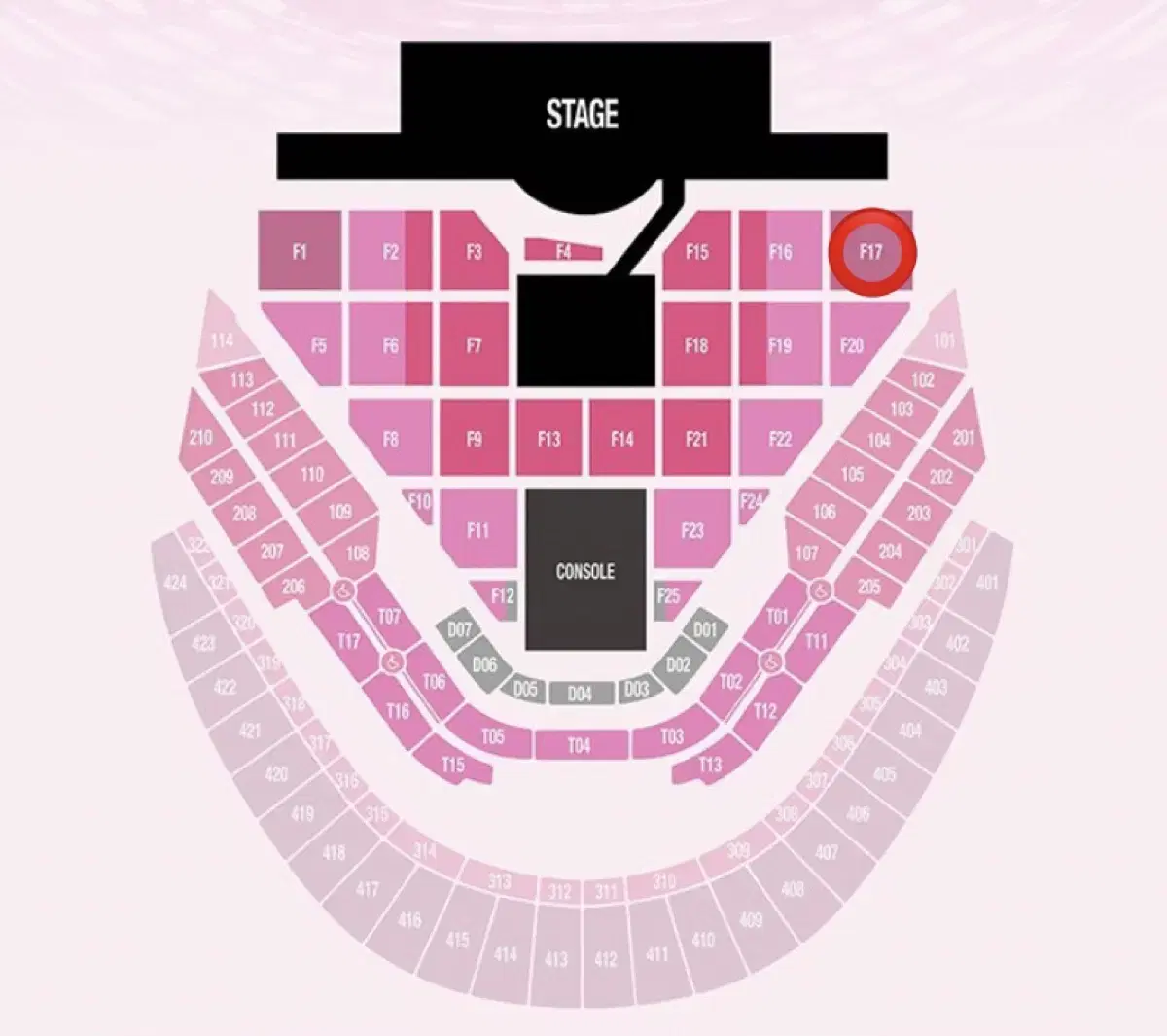 SM 콘서트 플로어 양도 (SM Concert Floor Transfer) wts 