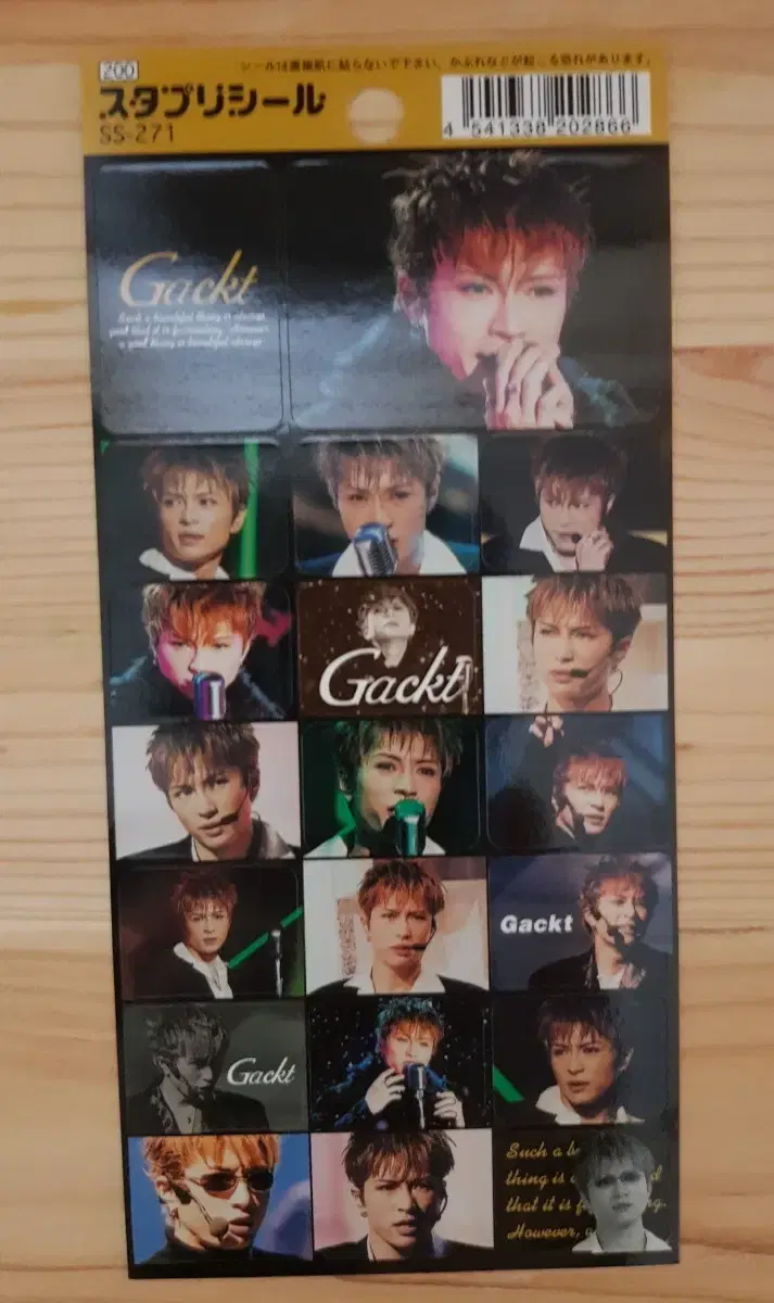 Gackt sticker A Gackt