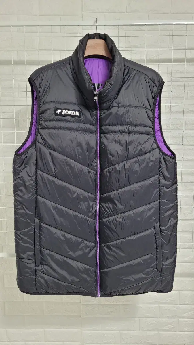 [Actual measurement 3XL approx]JOMAJoma Black X Purple Reversible Big Size Padded Vest3XL