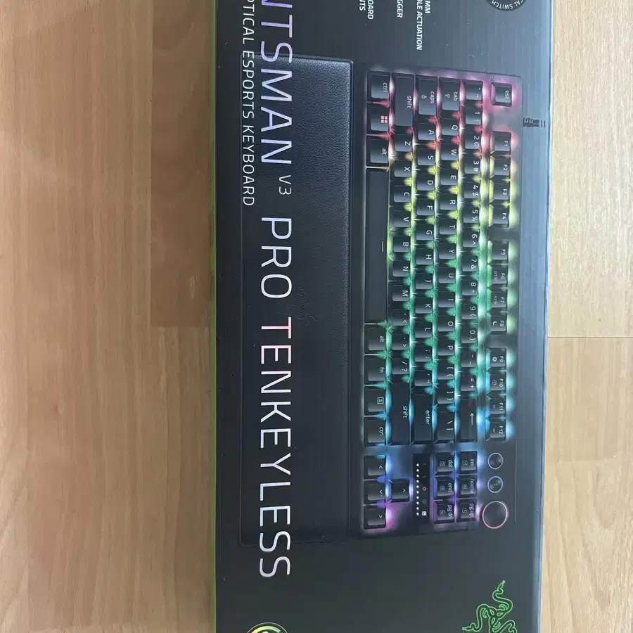 키보드 Razer Huntsman V3 Pro TKL KR 새상품 미개봉