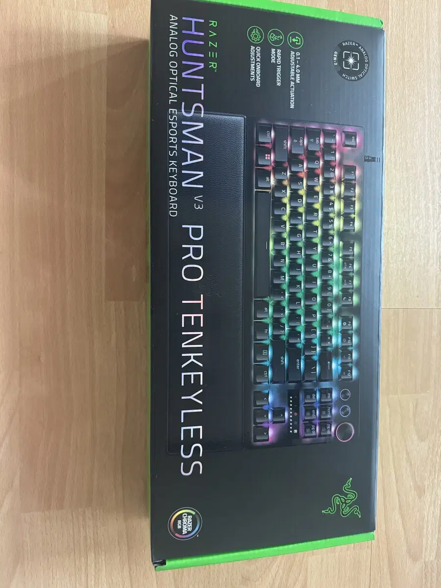 키보드 Razer Huntsman V3 Pro TKL KR 새상품 미개봉