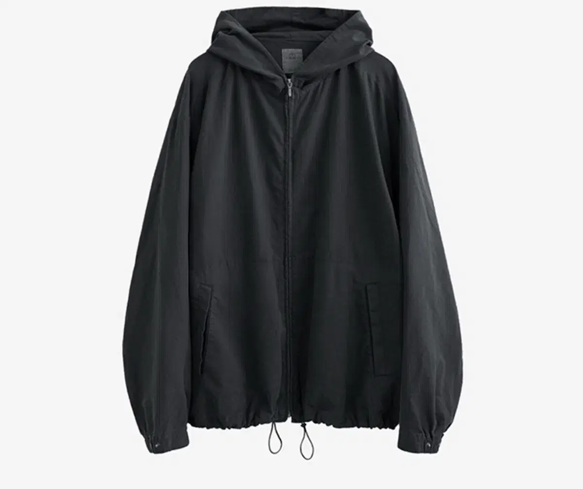 [3] Polythene Zip Hoodie Charcoal New