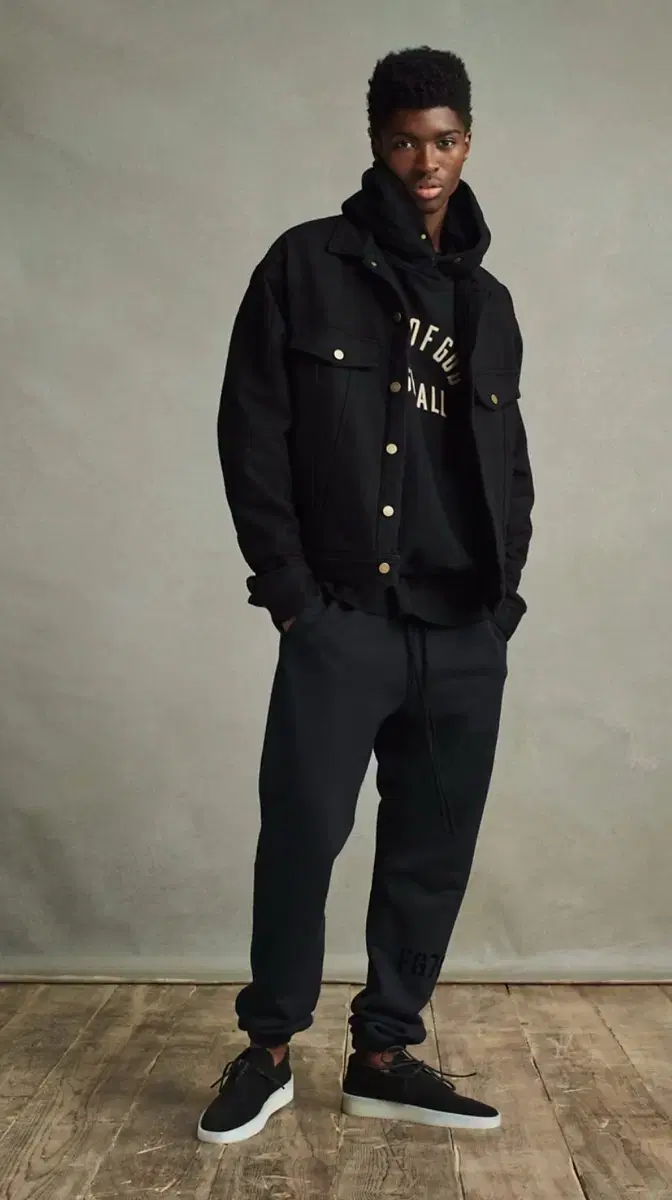 Fear of God 7th Terry Tucker Jacket FEAR OF GOD Black SEVEN