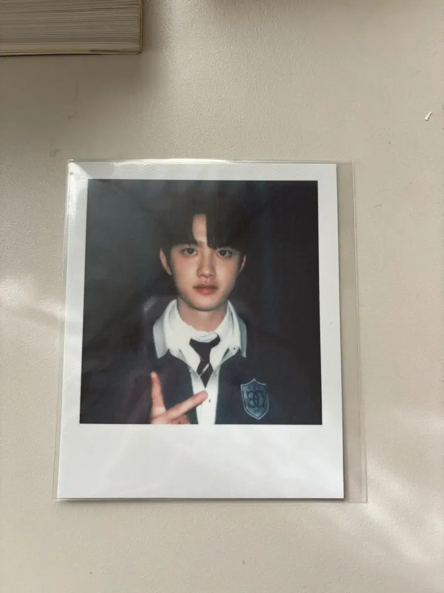 d.o. season's greetings polaroid