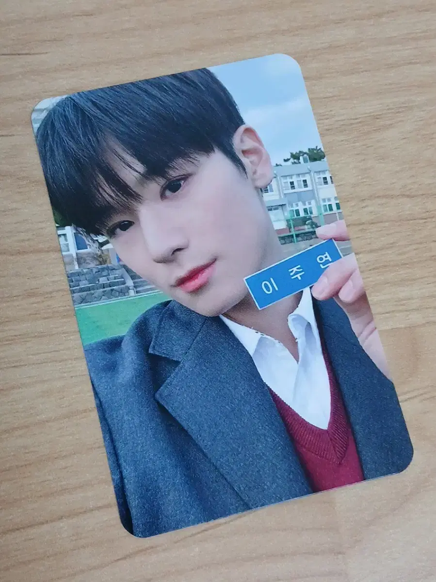 The Boyz juyeon Love Letter Minirecord Nameplate Photocard