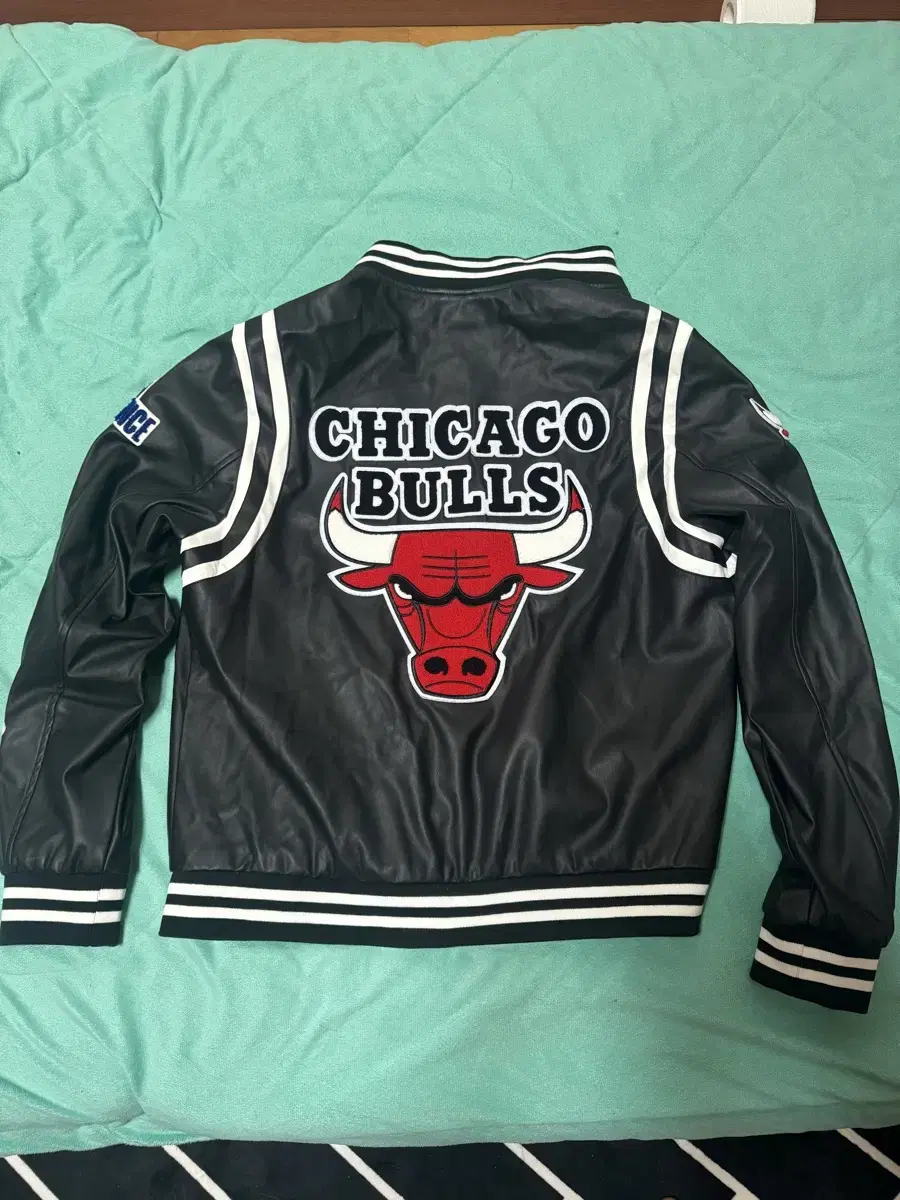 NBA Jeff Hamilton Leather Varsity Jacket