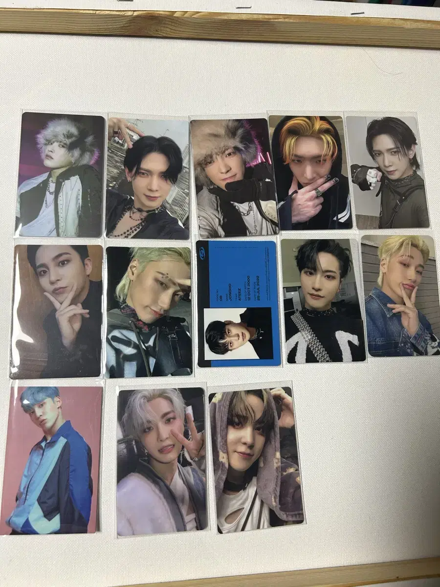 ateez unstanning Quick sale goods disposal photocard hongjoongseonghwayunhoyeosangsanmingiwooyoungjongho