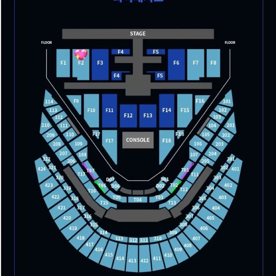 티포) NCT 127 콘서트 플로어 양도