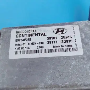 현대 그랜저 HG ECU 모듈 39101-2G915/39111-2G915