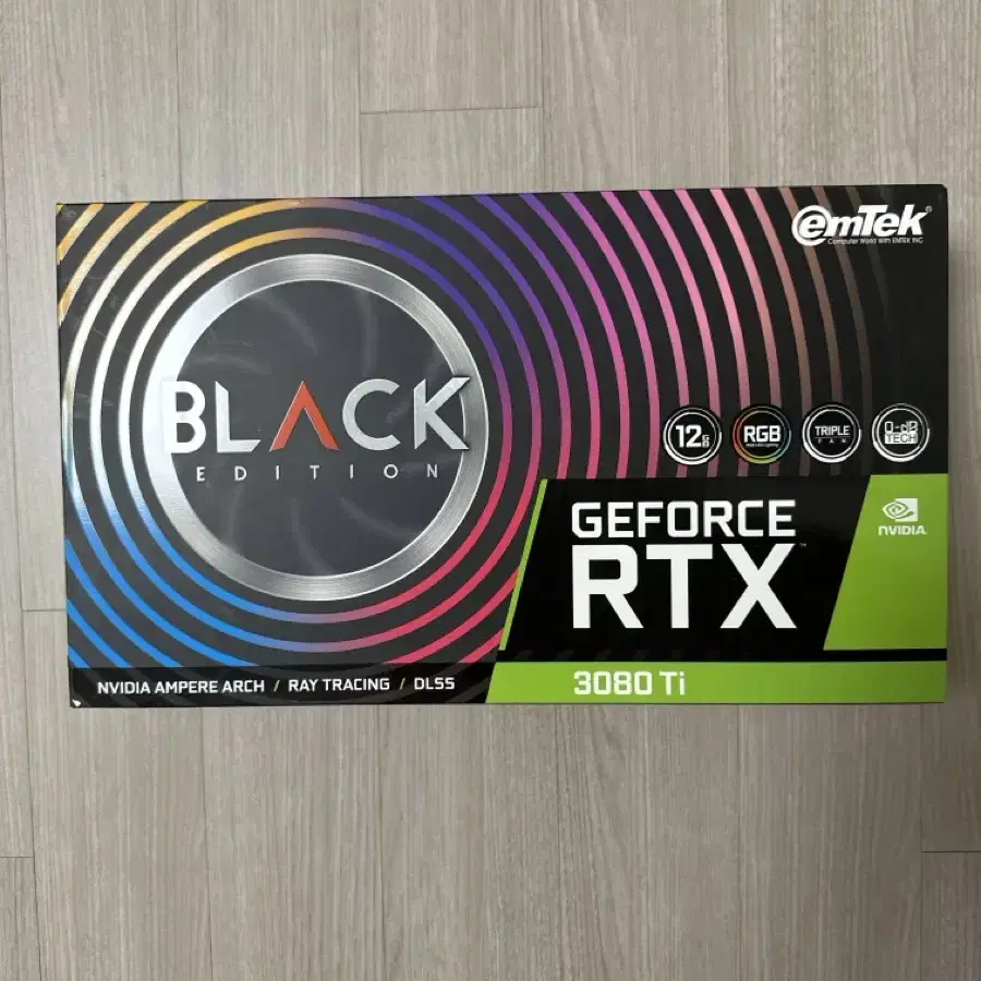 이엠텍 RTX 3080 TI 블랙에디션