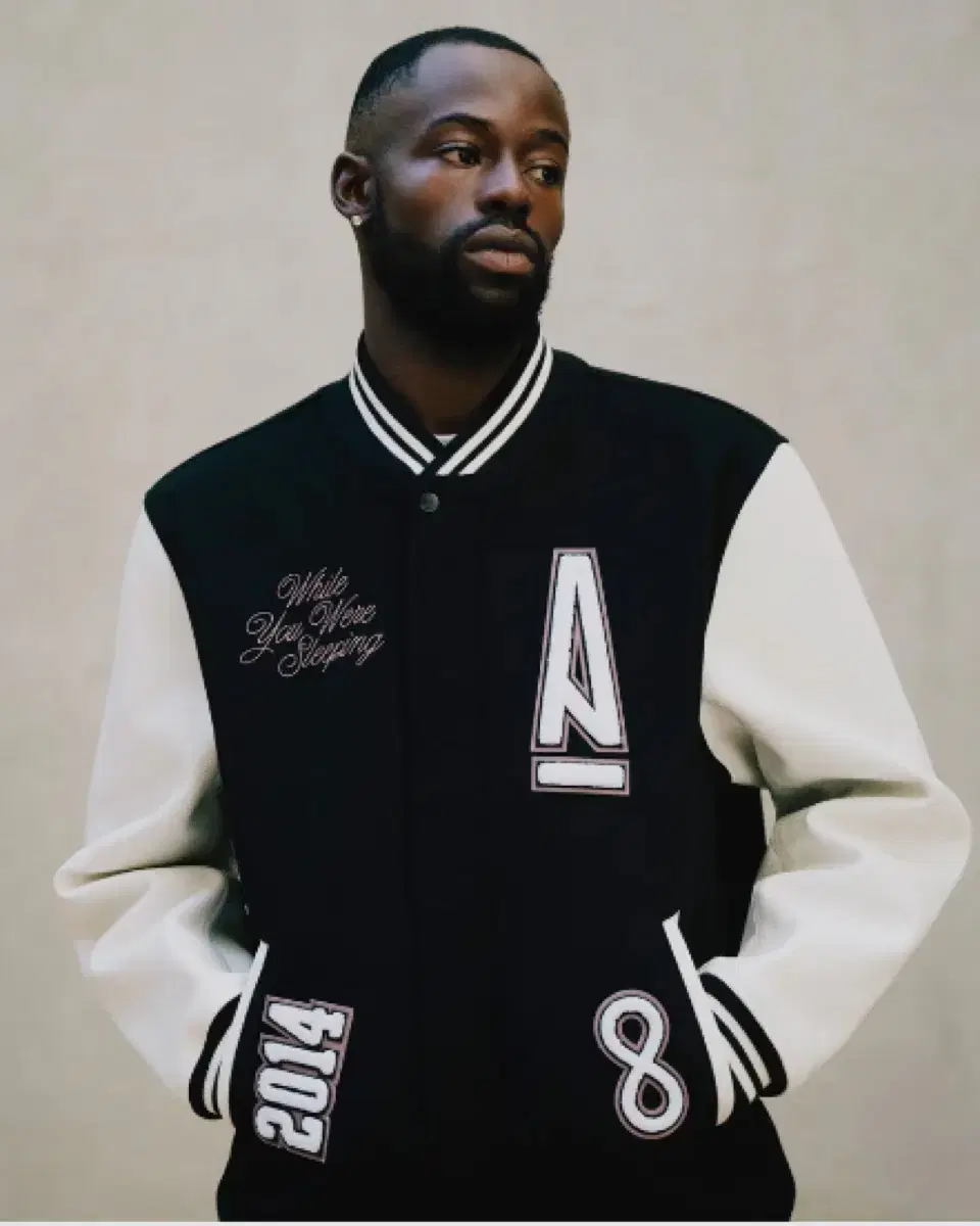 (XL)Nike x Amaniere Varsity Jacket