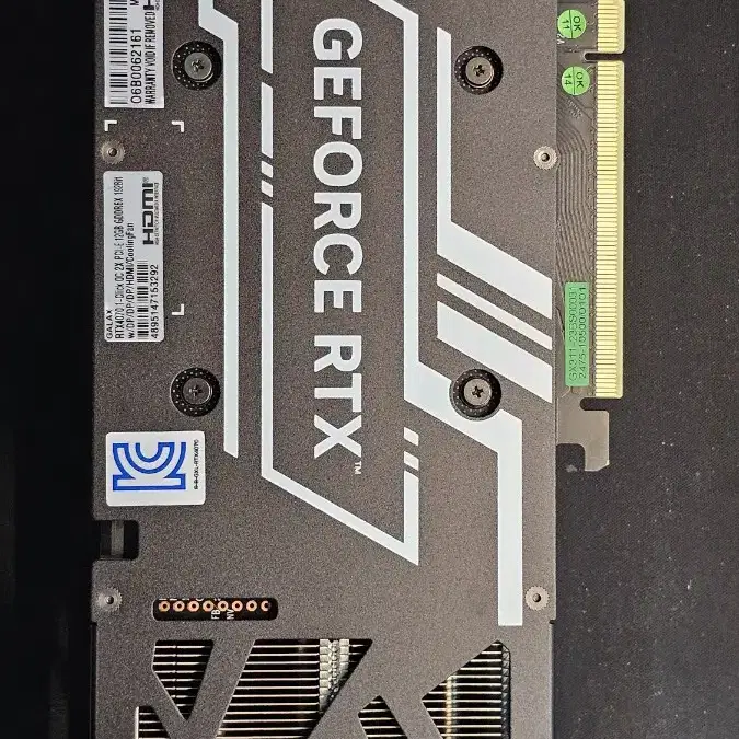 GLAXY GEFORCE RTX 4070 2X D6X 12GB 그래픽카드